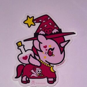 tokidoki Lovecraft Unicorno Die Cut Sticker